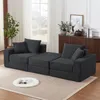 Modulsofa de Cord, flexible y combinable como sofá de dos Vista previa de la imagen del producto 4