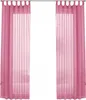 2er-Pack Gardinen Transparent Vorhang Set Wohnzimmer Voile Produktbild-Vorschau 4