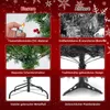 Collage of images showing features of a Christmas tree. Voir les images du produit