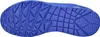 The sole of a blue sneaker is shown against a white background. Produktbild-Vorschau