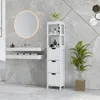 Armoire de salle de bain HOMCOM avec 2 compartiments Voir les images du produit 7