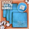 NatureMark 10er Set Frottee Waschlappen 100% Baumwolle Produktbild-Vorschau 6