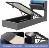 MODFU Boxspringbett Jugendbett 90x200 mit LED und Produktbild-Vorschau 7