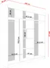 LAMARO Schiebetürenschrank 250x205 Schrank Kleiderschrank Produktbild-Vorschau 3