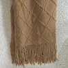 Decke Wohndecke Mit Fransen Neria Beige Taupe 150x200 cm Produktbild-Vorschau 3