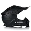 LS2 MX700 Subverter Evo II Solid Motocross Helm, schwarz Produktbild-Vorschau 14