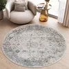 Tapiso Koberec VALLEY Round Vintage Grey Ložnice 240 x 240 Náhled obrázku produktu 1