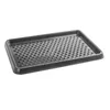 A dark gray shoe tray with a textured surface, presented on a white background. Podgląd zdjęcia produktu