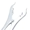 A close-up, studio shot of a silver castration tool against a white background. Produktbild-Vorschau