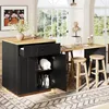 Isola da cucina Flieks con striscia luminosa a LED, Anteprima dell’immagine prodotto 2