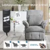 Elektrischer Relaxsessel mit 2-Motor, Liegesessel mit 360° Produktbild-Vorschau 5