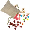 50 x Jutesäckchen Natürliche Jute Beutel für Produktbild-Vorschau 4