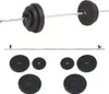 vidaXL Langhantel-Set 30 kg Produktbild-Vorschau 5
