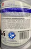The image shows the back of a product bottle with detailed instructions and certifications. Náhled obrázku produktu