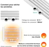 doporro Radiateur de Salle de Bain Sèche-Serviette 160x60cm Voir les images du produit 5