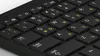 Deutsche Tastaturaufkleber 5x6mm transparent matt | gelbe Produktbild-Vorschau 2