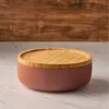 BIA Share Servierschale Terrakotta mit Bambustablett Produktbild-Vorschau 2