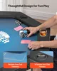 VEVOR klappbarer Pokertisch für 8 Spieler (1325 mm) Produktbild-Vorschau 5