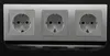 ChiliTec 23064 DELPHI Set 3 Steckdosen + 3-fach Rahmen Produktbild-Vorschau 8