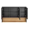 Badezimmer Spiegelschrank 120 cm BOLOGNA-56 in anthrazit Produktbild-Vorschau 3
