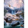 Cobble Hill Puzzle - Mystic Falls im Winter - 1000 Teile Produktbild-Vorschau 1