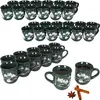 36x gobelets à vin chaud 0,2L vert paysage de Noël Voir les images du produit 1
