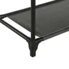 vidaXL Věšák na kabáty z oceli a vlny 55x28,5x175 cm černý Náhled obrázku produktu 5
