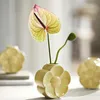 Lyngby Porcelæn - Flower Vase Butterblume, H: 11,5 cm, Produktbild-Vorschau 5