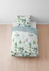Biberna Lyocell™ Lyocell Bettwäsche Wildranken aqua 135x200 Produktbild-Vorschau 8