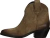 Lazamani Damen Westernstiefelette Hellbraun Rauleder Größe: Produktbild-Vorschau 15
