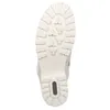 The sole of a white boot is shown against a white background. Produktbild-Vorschau