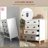 Commode Fortuna Lai Armoire de rangement avec 5 tiroirs Voir les images du produit 5