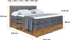 ALTDECOR Boxspringbett mit Matratze und Lattenrost, Topper, Produktbild-Vorschau 6