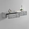 Wandregal 'Oslo' mit Schublade 2er Set 46x30x15cm Produktbild-Vorschau 3