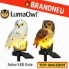 LumaOwl™ Solar LED Eule Gartenlampe Deko Außen Beleuchtung Produktbild-Vorschau 5