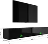 TV-Schrank : Mattschwarz / Schwarz Glanz, (2 x 100 cm) x 34 Produktbild-Vorschau 4
