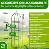 TTL GARDEN Rankhilfe Obelisk L 165x40cm grün 4er Set – Produktbild-Vorschau 2