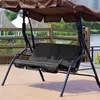 Outdoor-Schaukelkissen, 3-Sitzer-Kissen, wasserdichter Produktbild-Vorschau 4