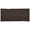 vidaXL Plateau de table 100x40x(2-4) cm Bois massif traité Voir les images du produit 9