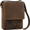 ROYALZ Herren Umhängetasche Leder Schultertasche "Kansas" Produktbild-Vorschau 1