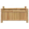 Design Pflanzkübel 50x30x25 cm Bambus, Gabionen 2024 Neu Produktbild-Vorschau 4