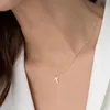 TINGN Croix chaîne d'or Layered dames 14K collier plaqué or Voir les images du produit 4