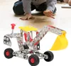 DIY Montage Bausteine ​​Metall Engineering Auto Kinder Produktbild-Vorschau 2