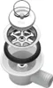 An exploded view of a Dometic Siphon SMEV 540S Ablauf gewinkelt, showing its individual components. Anteprima dell’immagine prodotto