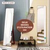 HOMCOM Grand miroir pleine longueur rectangulaire, 37 x 160 Voir les images du produit 4