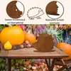 Rostikal Gartendeko Igel Figur 16 cm Rost Dekofigur für Produktbild-Vorschau 3