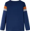 vidaXL Kinder-Langarmshirt Marineblau 116 Produktbild-Vorschau 1