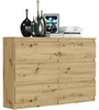 Komoda 120 cm 6 zásuvek skříňka FRAMIRE R-120 artisan Náhled obrázku produktu 3
