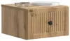 vidaXL Table de chevet murale, lot de 2, en bois imitation Voir les images du produit 3