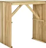 vidaXL Bartisch 100x60x110 cm Imprägniertes Kiefernholz Produktbild-Vorschau 6